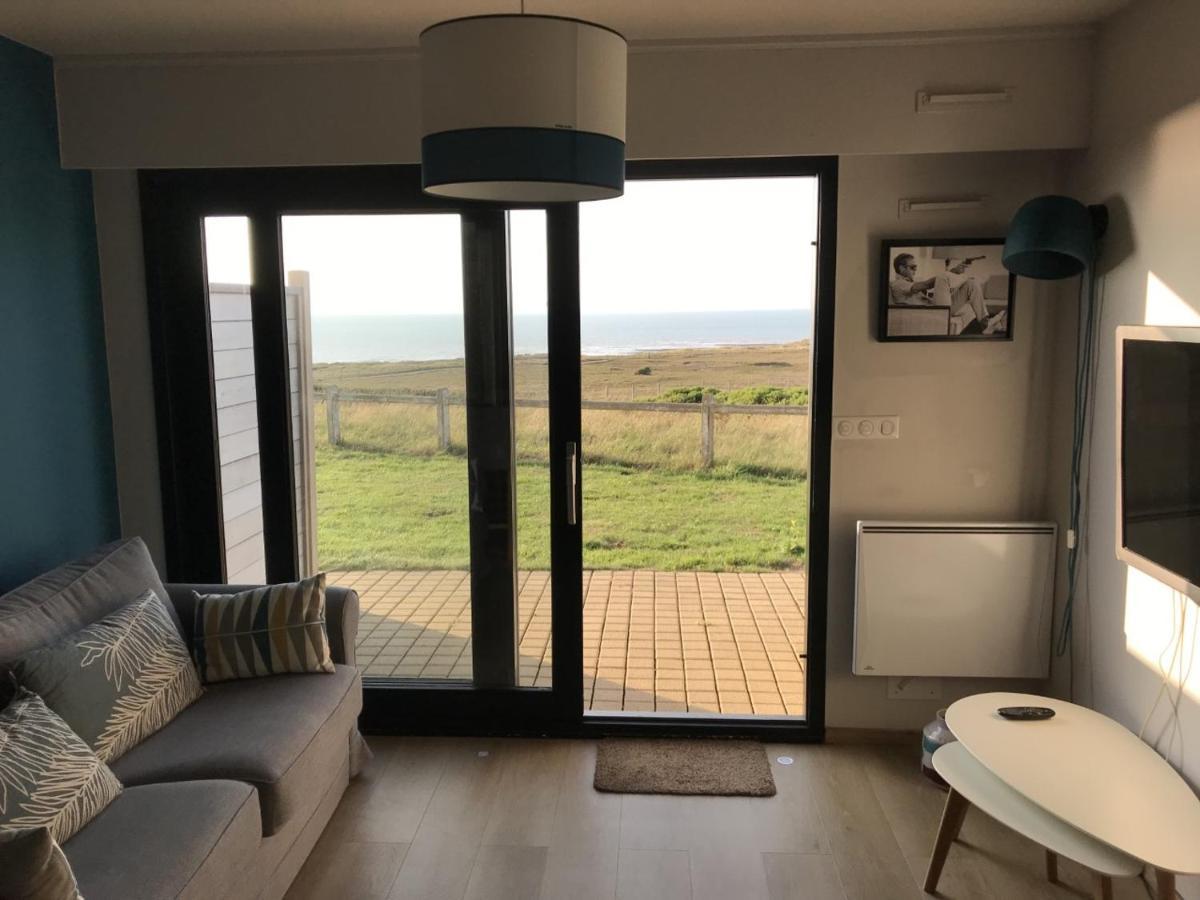 charmant studio vue mer Wimereux Esterno foto