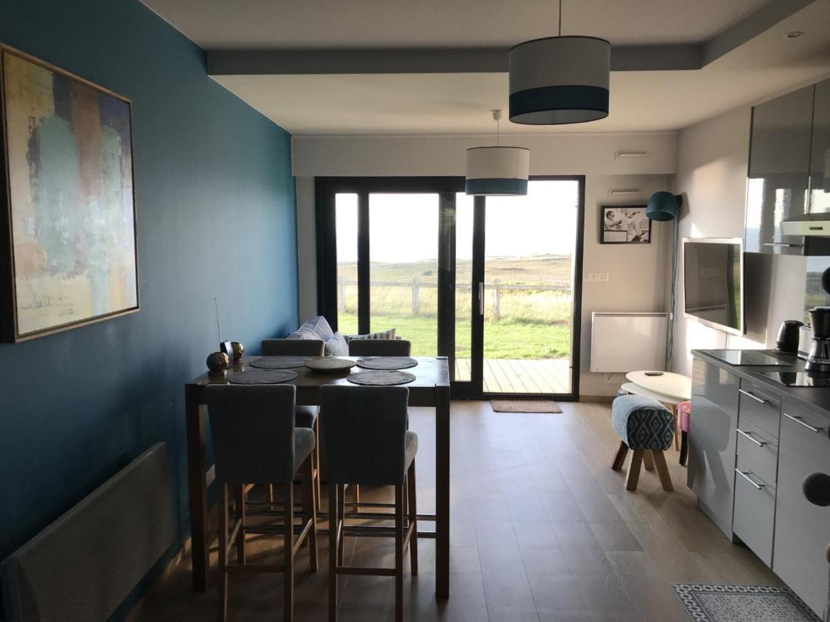 charmant studio vue mer Wimereux Esterno foto