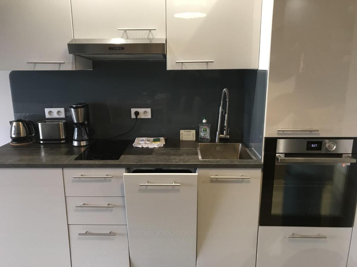 charmant studio vue mer Wimereux Esterno foto
